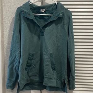 L.L. Bean Teal Pull Over